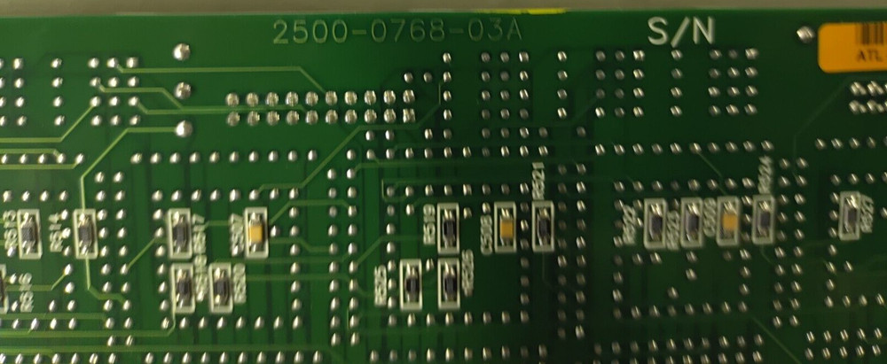 Philips HDI Sample Space Processor Board - 2500-0768-03A