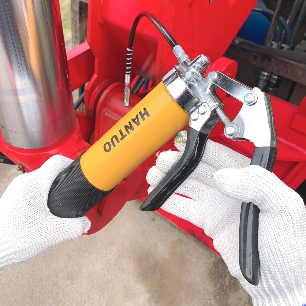 HANTUO Grease Gun with Quick Release Coupler