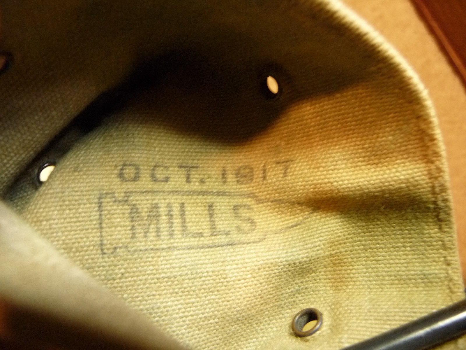 Vintage WWI US M1910 MEDICAL BELT, 10 POCKET, MILLS 1917 PATENT