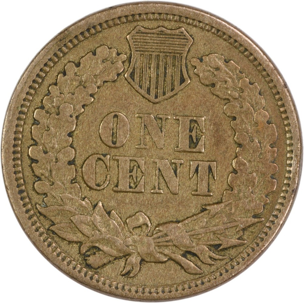 1863 Indian Cent Choice EF Uncertified #501