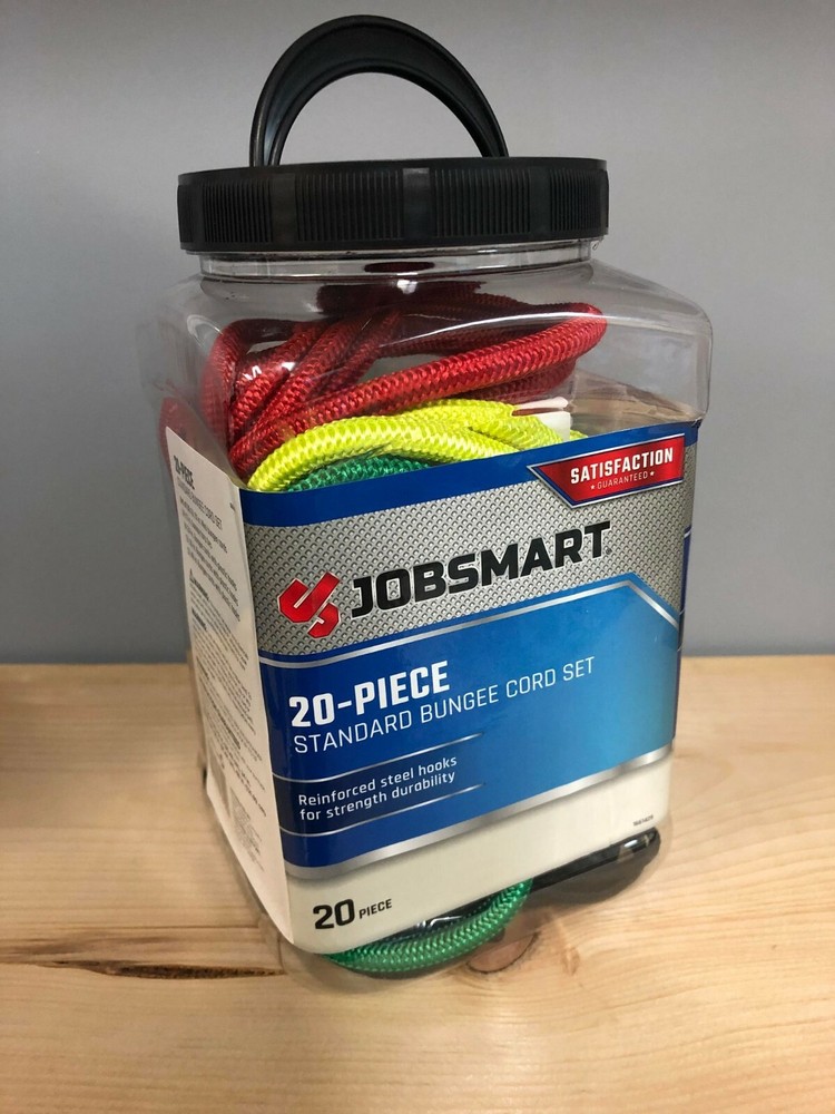 JobSmart 20-Piece Standard Bungee Cord Set