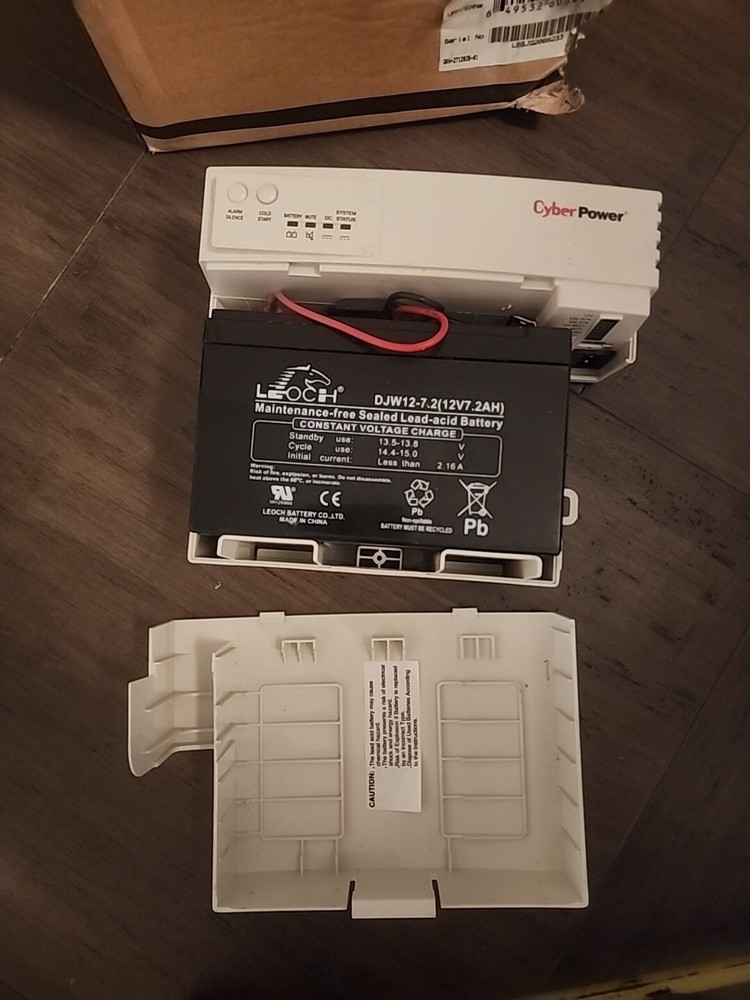 CYBERPOWER CSN27U12V-NA2, POWER MODULE, TELECOM BATTERY BACKUP MISSING CORD