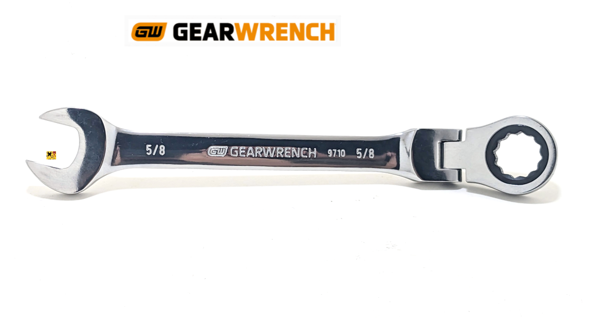 NEW GEARWRENCH FLEX HEAD RATCHETING WRENCH 12 POINT METRIC MM SAE INCH PICK SIZE