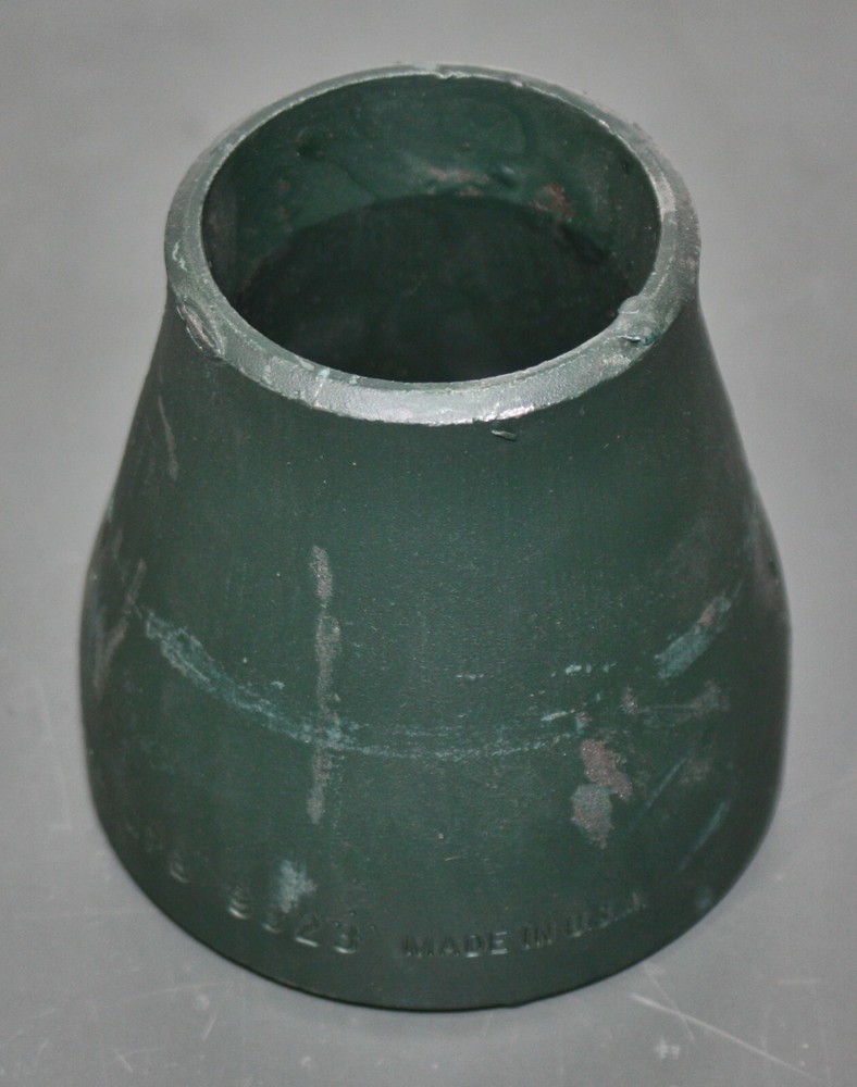 Weldbend Concentric Reducer Coupling 090-030-020, 3" x 2" Pipe, STD, Butt Weld