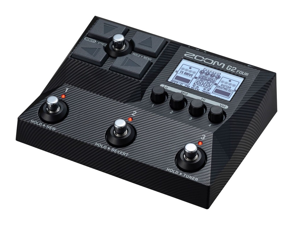 Zoom G2 Four Guitar Multi-Effects Processor Audio Interface Pedal Free Shipping!