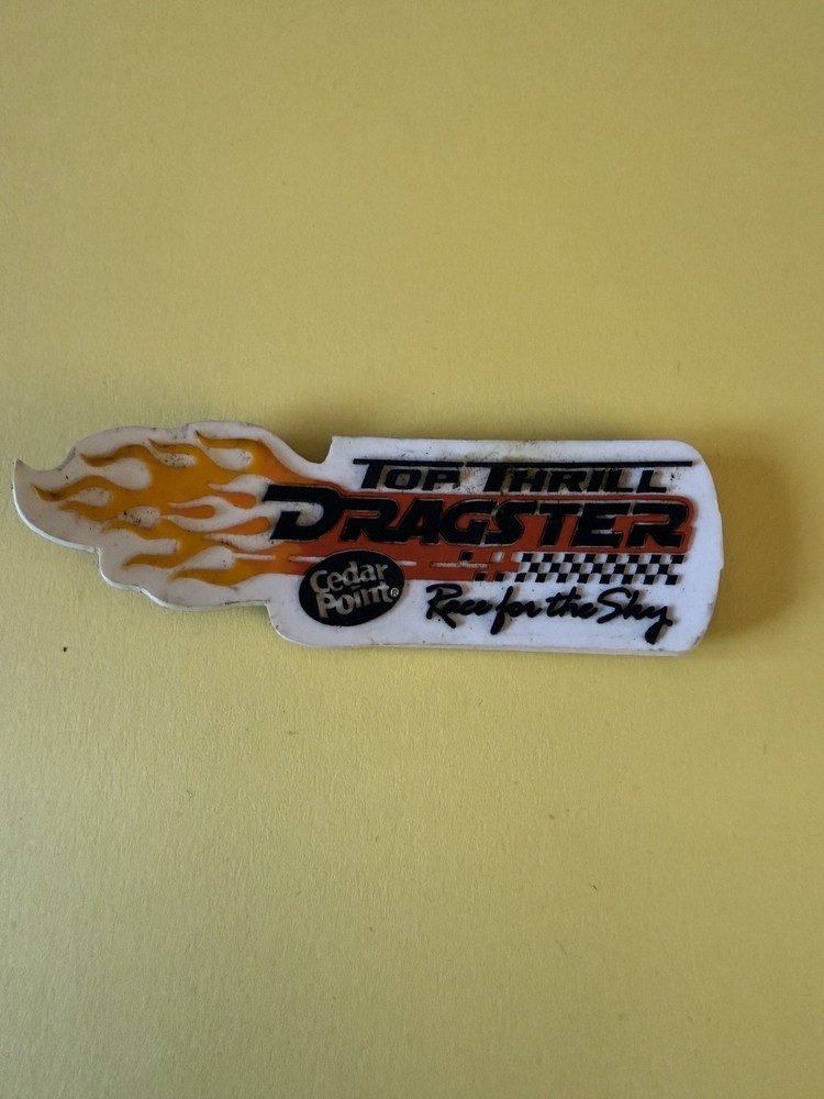 Cedar Point - Top Thrill Dragster Magnet - 2.5”