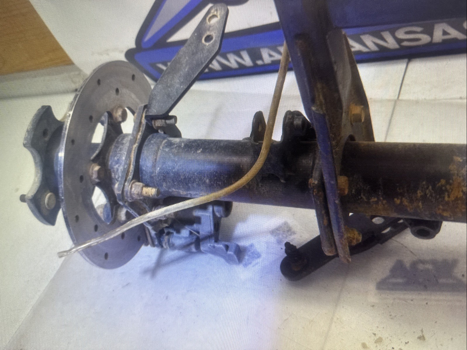 P1-6 Rear End Axle Differential Hubs 06 Honda TRX500 TRX 500 Foreman 4x4 2006