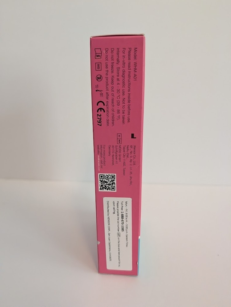 Eveline Digital Ovulation Test Predictor Kit - 5 Tests + Smart Scanner - New