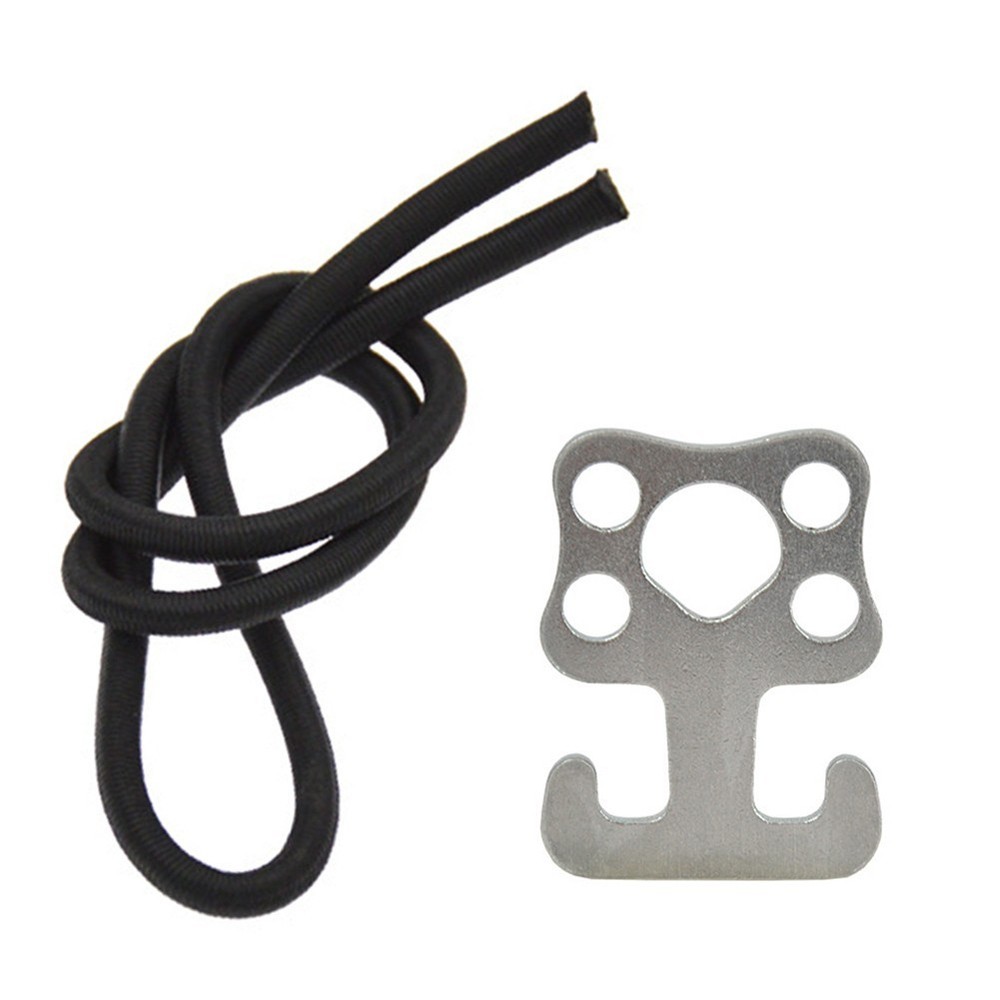 Practical Tight Rope Buckle Stainless Steel Replace The Single Head Hook