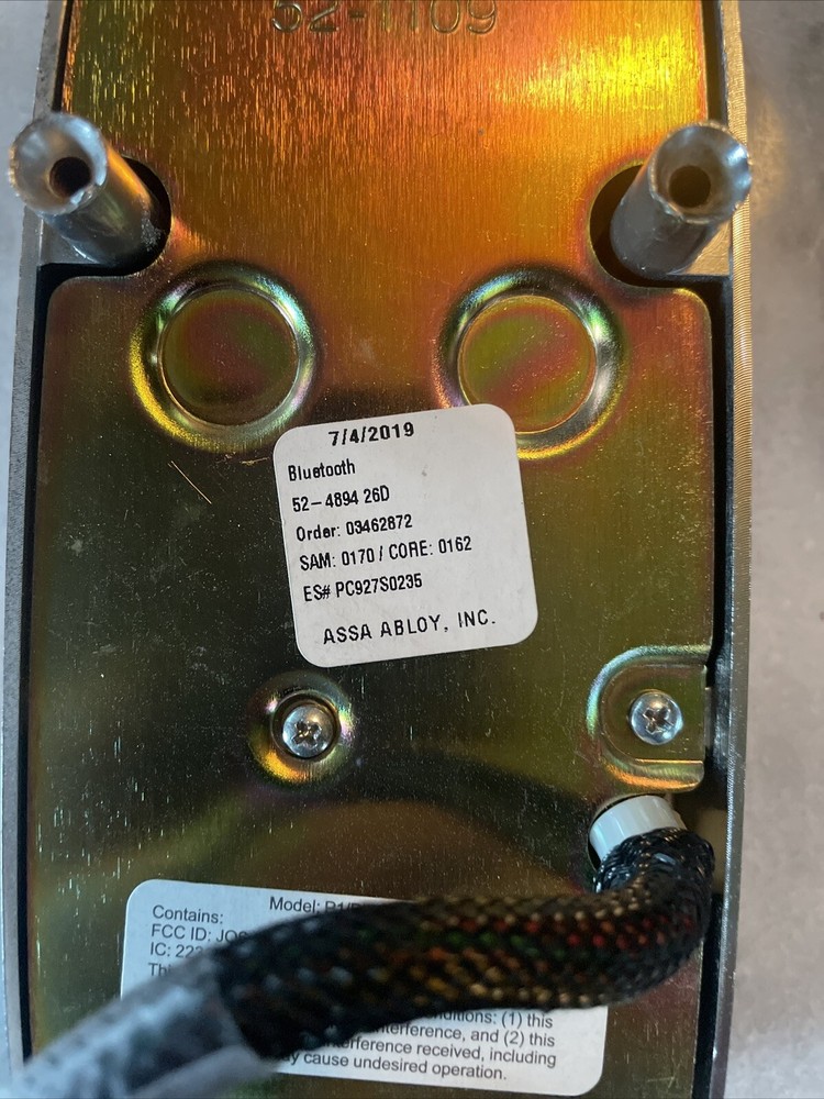 Assa Abloy Access Control Lock System (Bluetooth)