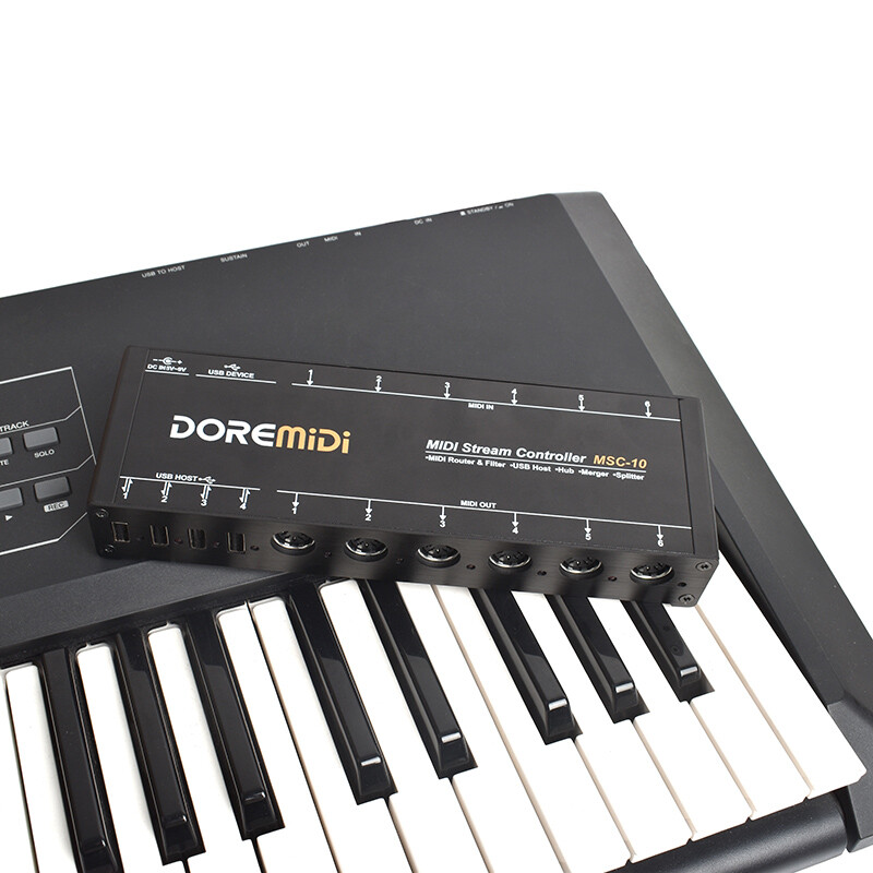 DOREMiDi MIDI Stream Controller MSC-10 Route and Filter MIDI Messages