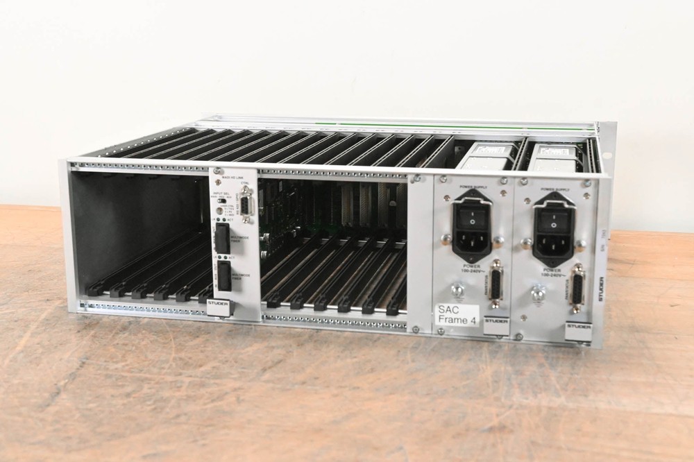 Studer D21m Modular I/O System with Madi HD Link Card CG01B09