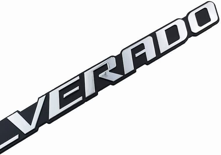 Tailgate Silverado Emblem for 99-07 Silverado 1500 2500 3500 15114063 (Yellow)