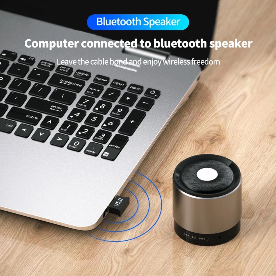USB Bluetooth 5.0 Wireless Dongle Adapter Receiver For Windows PC Real 5.0 USA