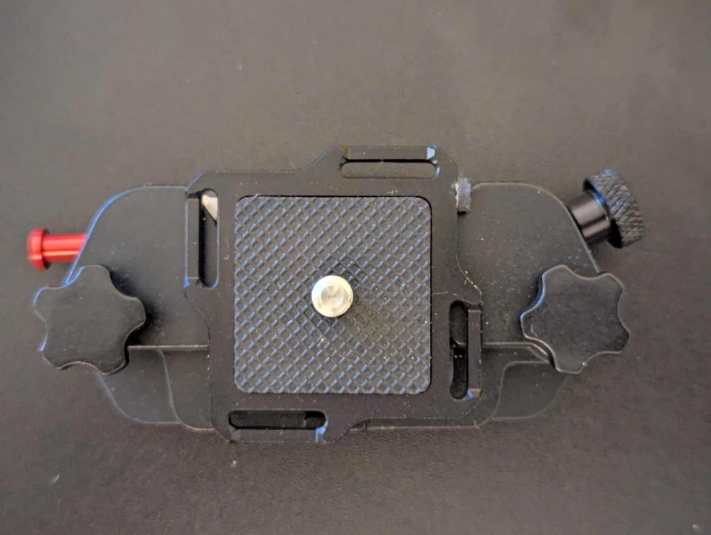 Camera Quick Release Plate with 1/4" Screw Thread for Backpack Strap DSLR Camera