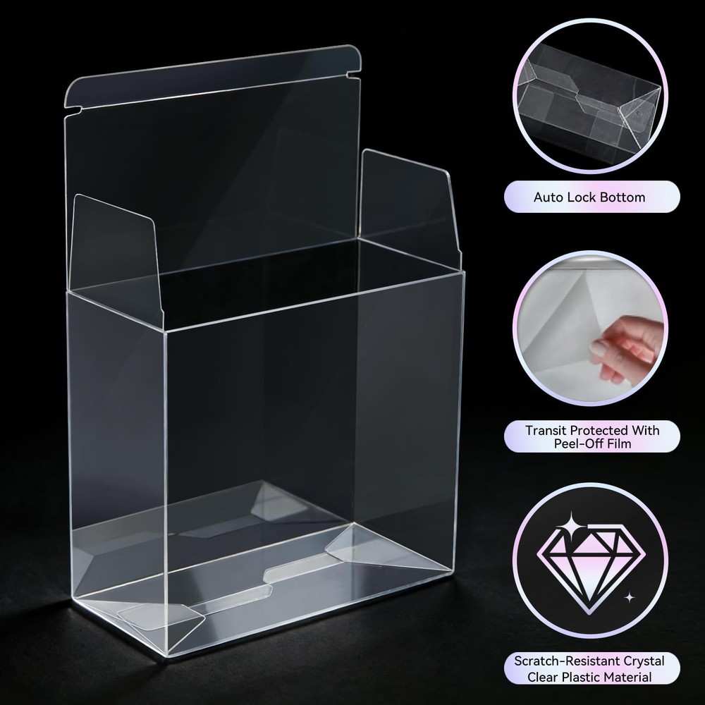 【99% UVBlocking】 PKMN ETB Protector Case, Elite Trainer Box Protector, ETB Bo...