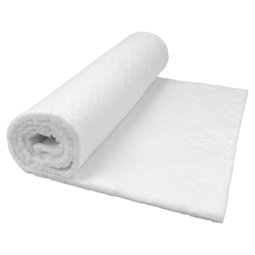 Thick 10mm white High Density Fireproof Insulation Blanket for Forge, Foundry