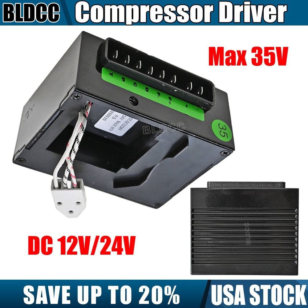 DZL35 DC 12V 24V Car Refrigerator Frequency Compressor Driver Module SECOP BD80F