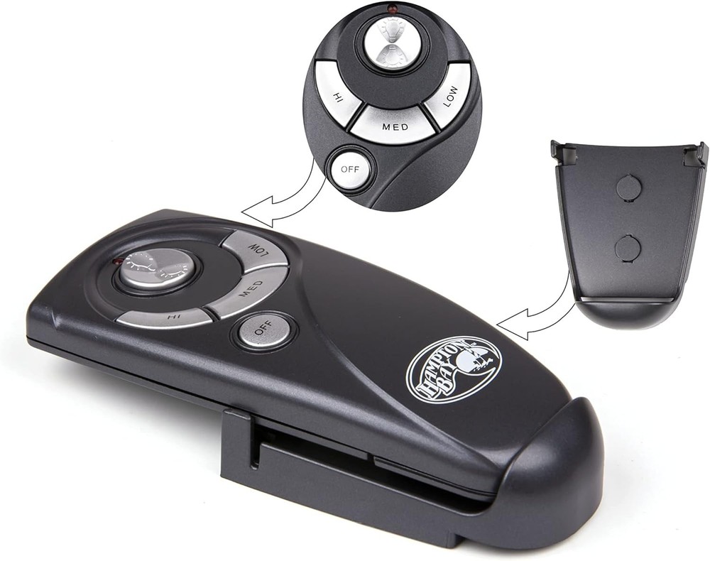 Replacement Remote Compatible for UC7083T Hampton Bay Ceiling Fan Wireless Re...