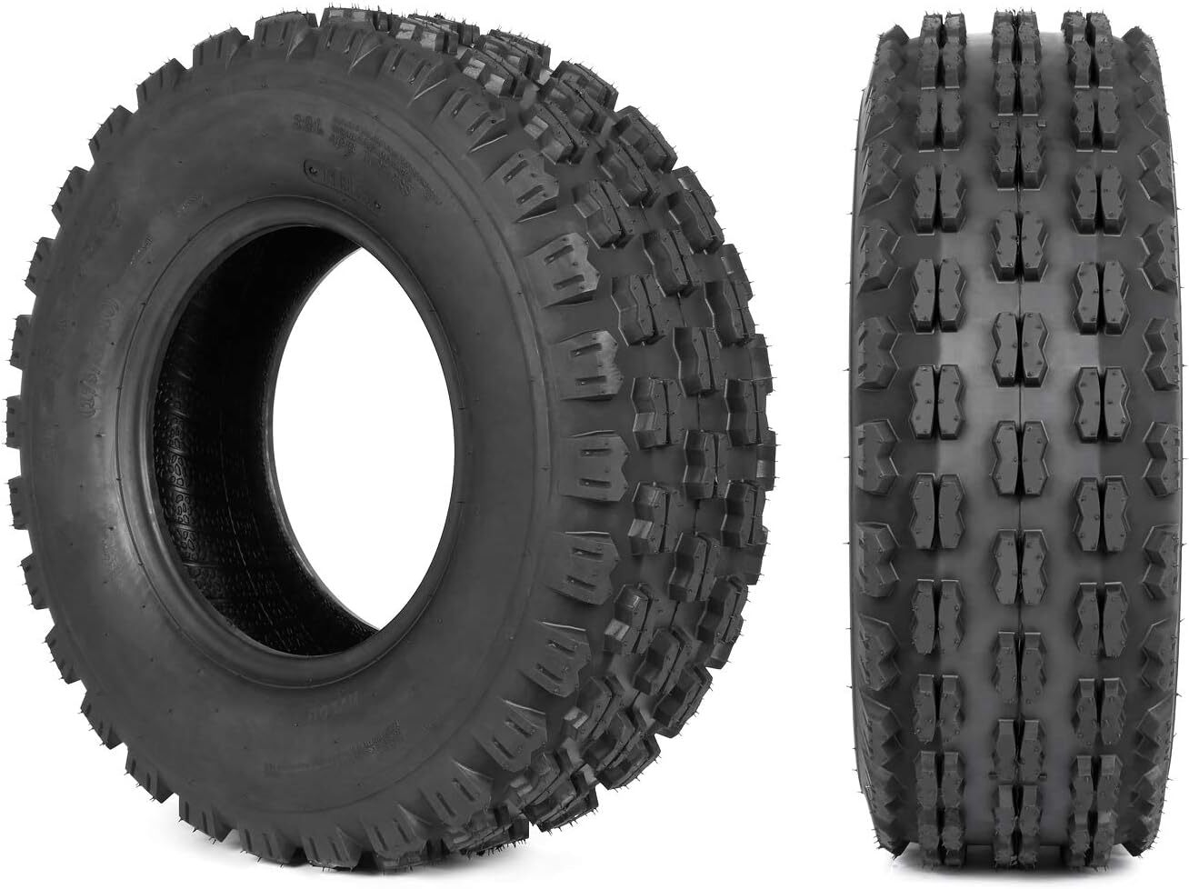 Set of 2, 21X7-10 Sport ATV Tires, 4PR 21-7-10 21x7x10 UTV ATV Quad Front Tyres