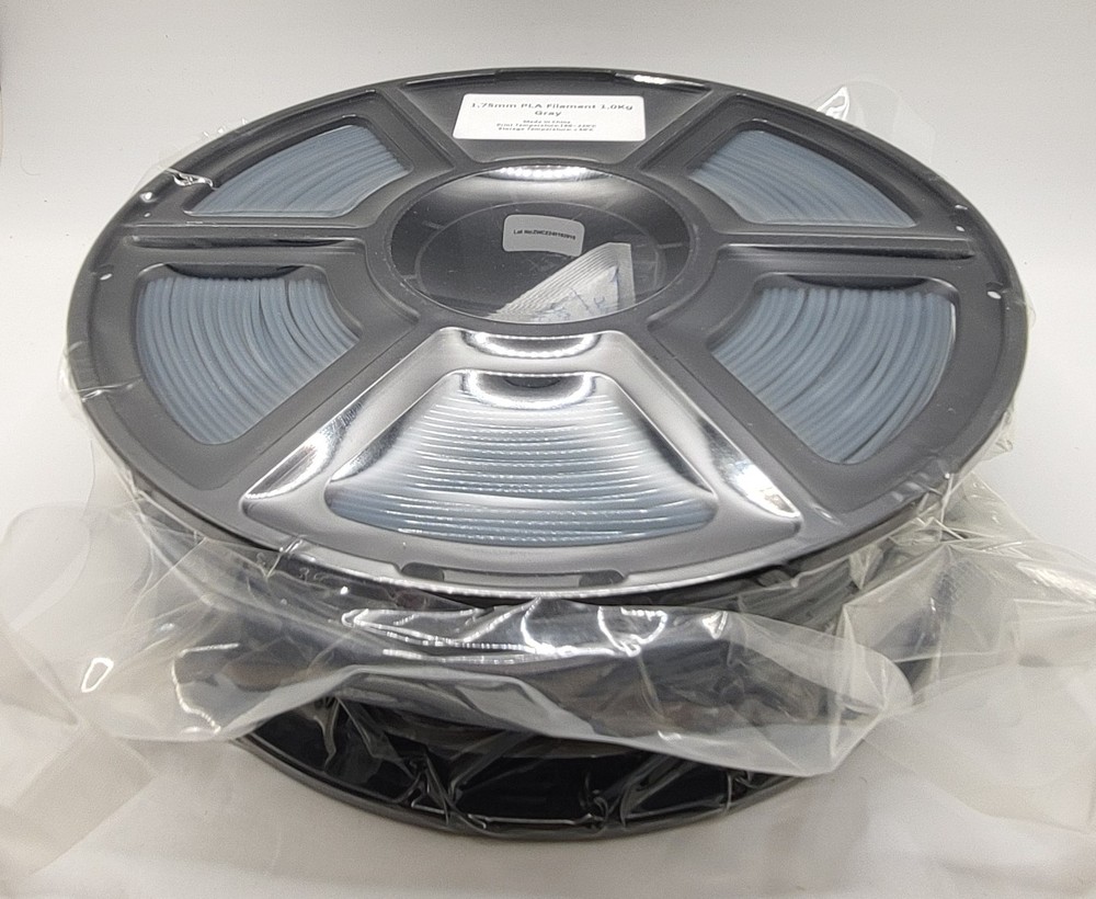 FlashForge 3D Printer Filament PLA 1.75mm GRAY 1kg Grey
