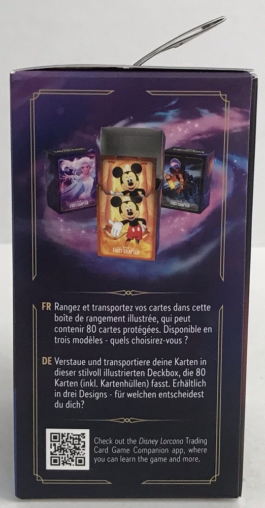 Disney Lorcana First Chapter Elsa, Mickey Mouse, Captain Hook Deck Box Set NEW