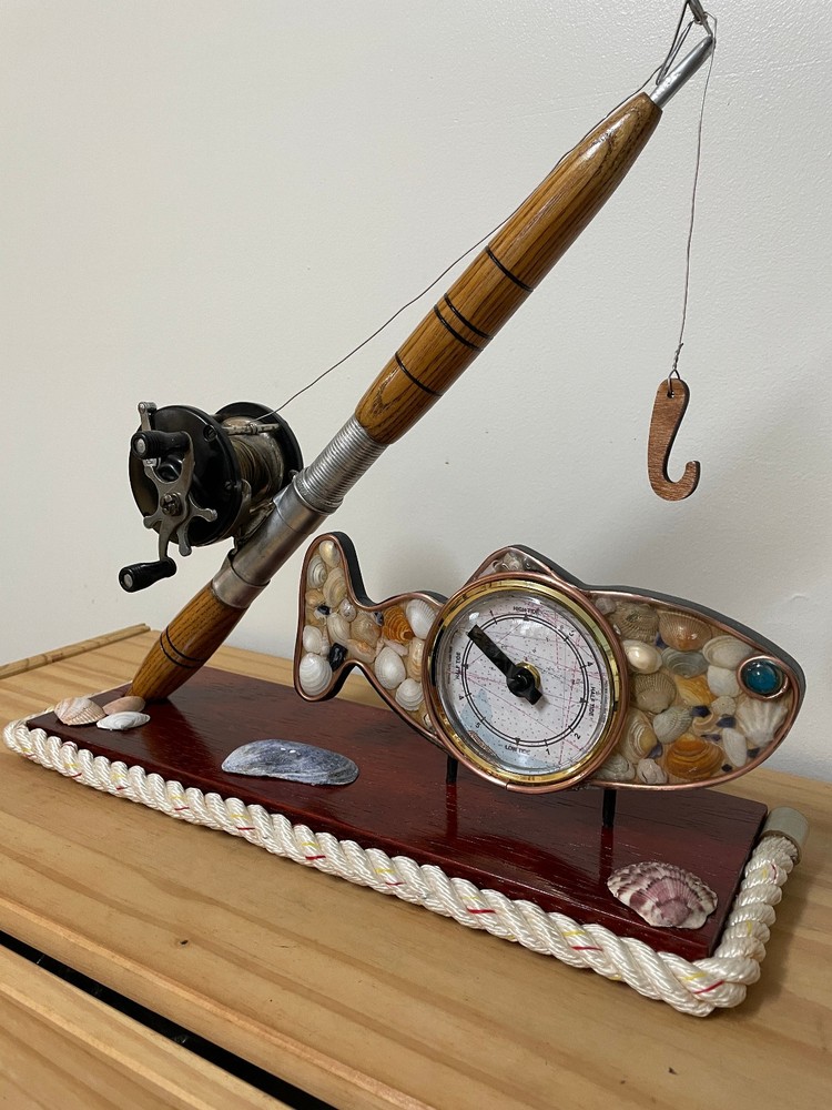 Fishing Pole Tide Clock