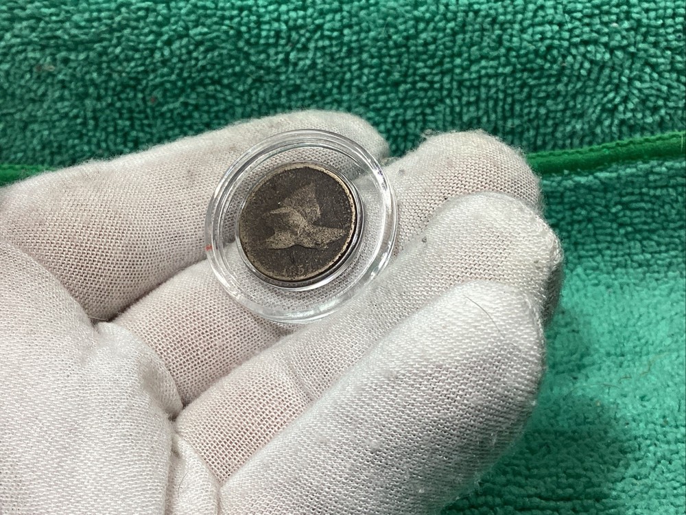 1857 FLYING EAGLE 🦅 PENNY THE 1st SMALL CENT SERIES DECENT REVERSE🤓
