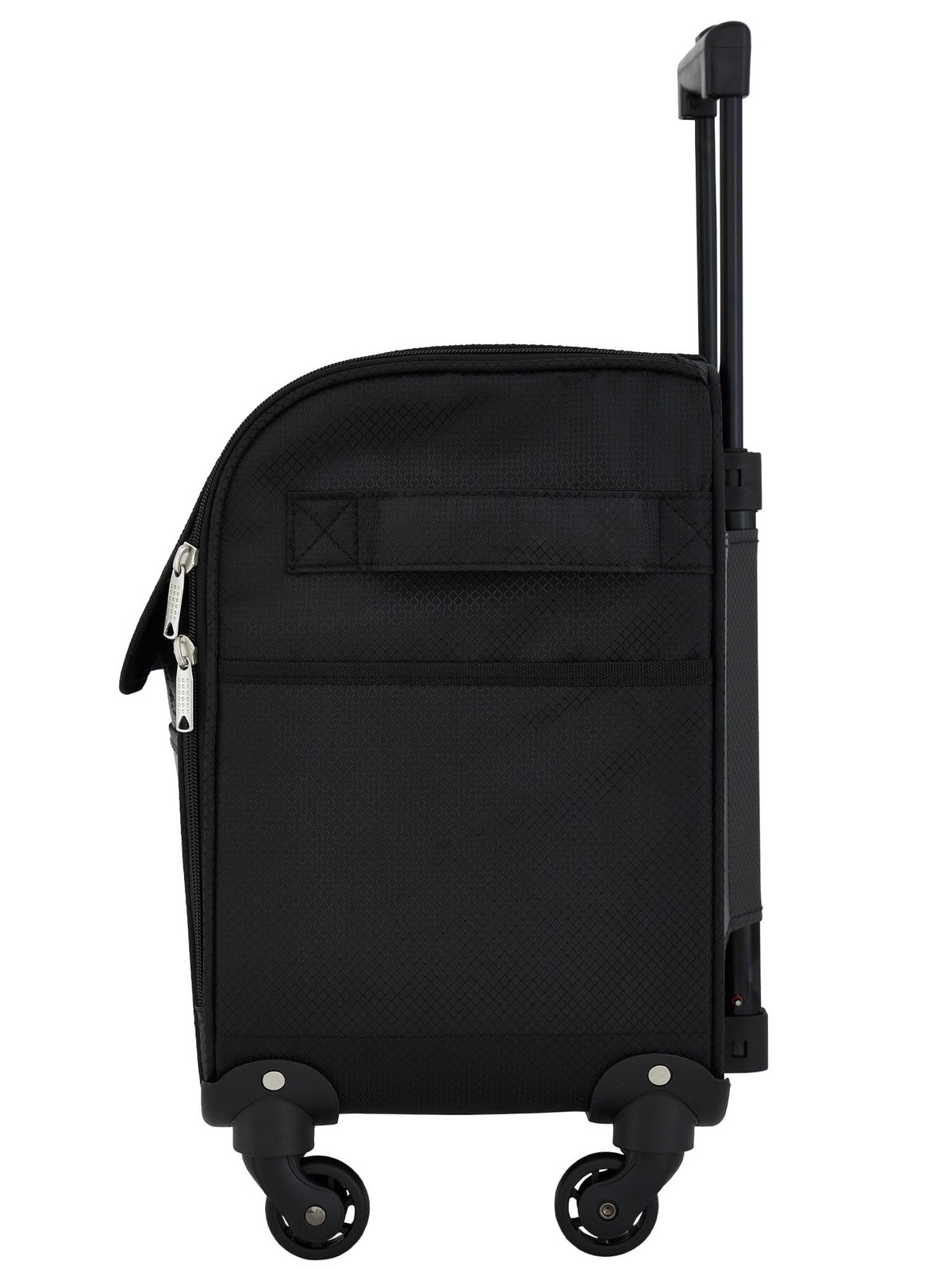 17-inch Travel Rolling 4-Wheel Sewing Machine Bag, Black