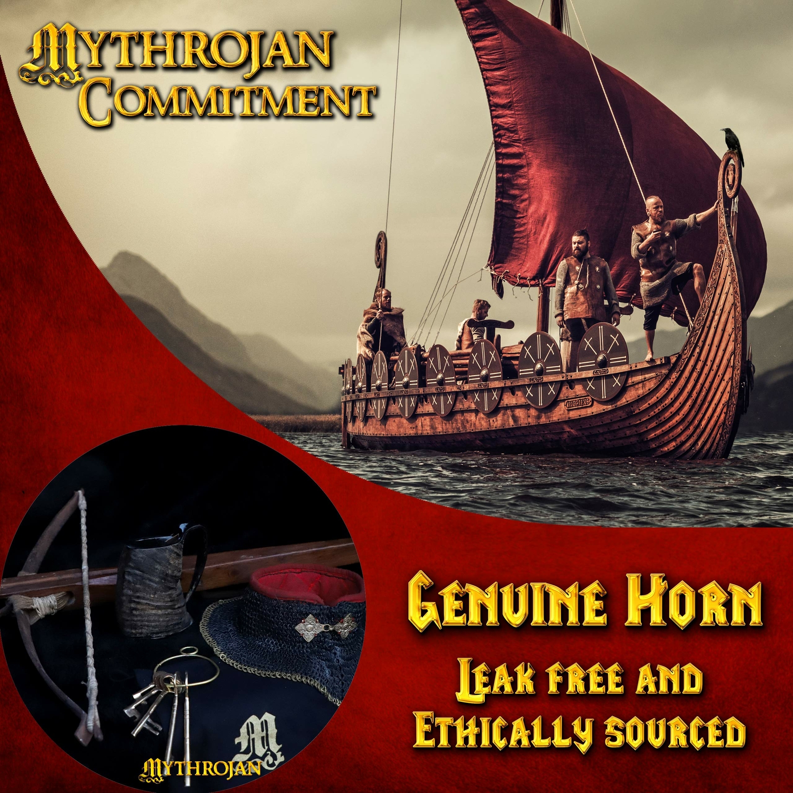 Viking Drinking Tankard Horn Ale Mead Game of Thrones Medieval Bovine Mug 325 ML