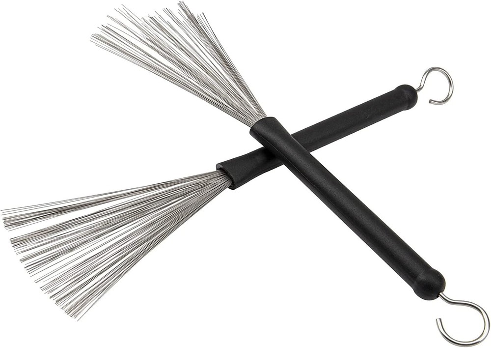 Wire Brushes for Drum Set Retractable Smooth Jazz Adjustable Fan