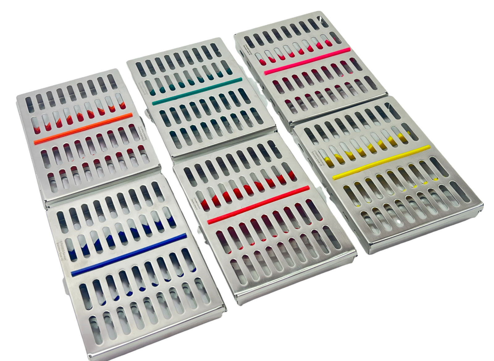 PREMIUM DENTAL AUTOCLAVE STERILIZATION CASSETTE RACK BOX TRAY FOR 10 INSTRUMENTS