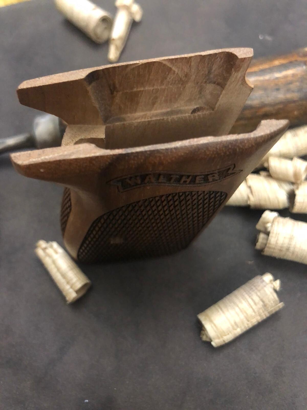 Walther PPK Turkish Walnut Wood Grips Set. Fits Interarms PPK. FAST USA SHIPPING