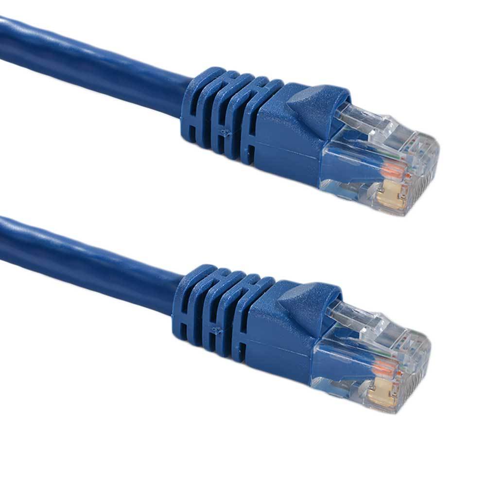 10ft  CAT5e Molded  & Snagless Blue