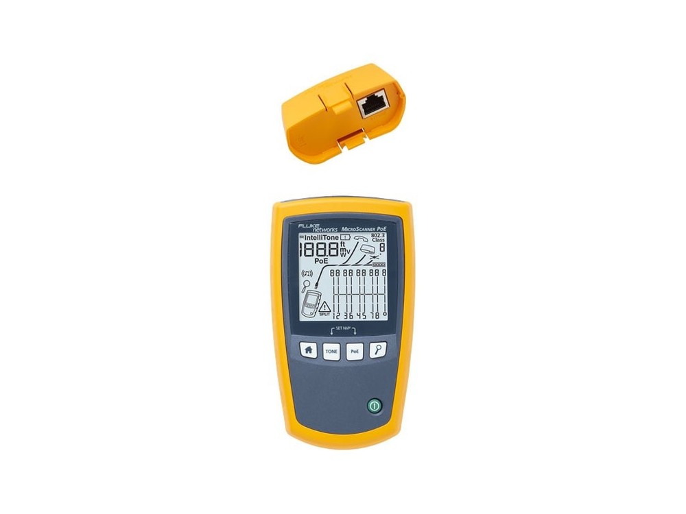 Fluke Networks MS-POE-OB Copper Cable Testers (Non-Certification)
