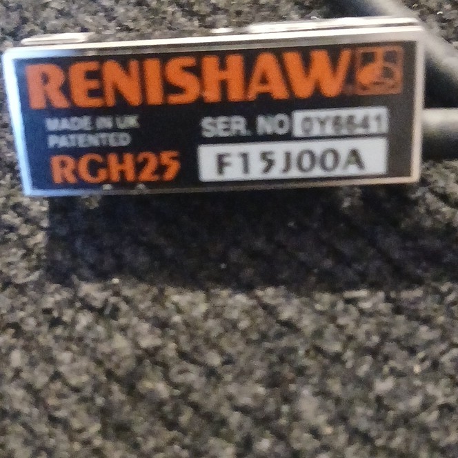 Renishaw RGH25 Linear Encoder Readhead F15J00A Serial No. OY6441