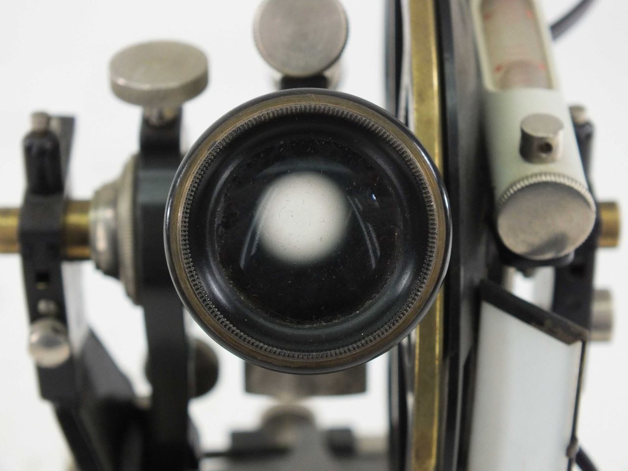 Ertel-Werke Double Circle Theodolite with Compass and Wooden Case 637