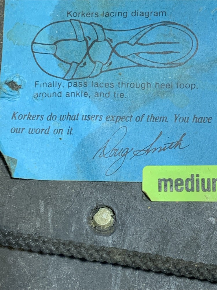 Oregon Korkers "Medium" $35