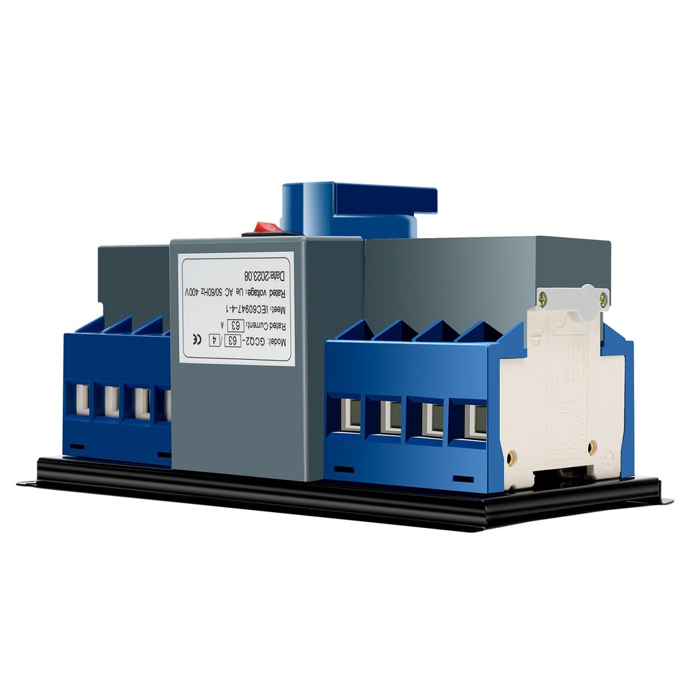 Dual Power Automatic Transfer Switch kit 63 A 4P ATS Generator Changeover Switch