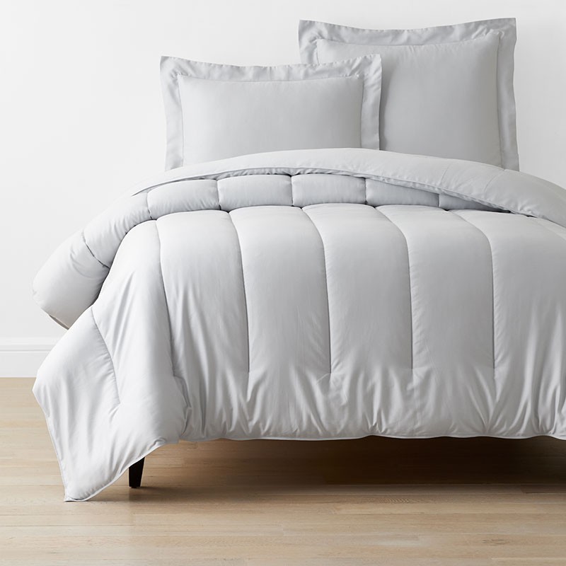 Sateen Classic Smooth Solid Comforter-TheCompanyStore|59816
