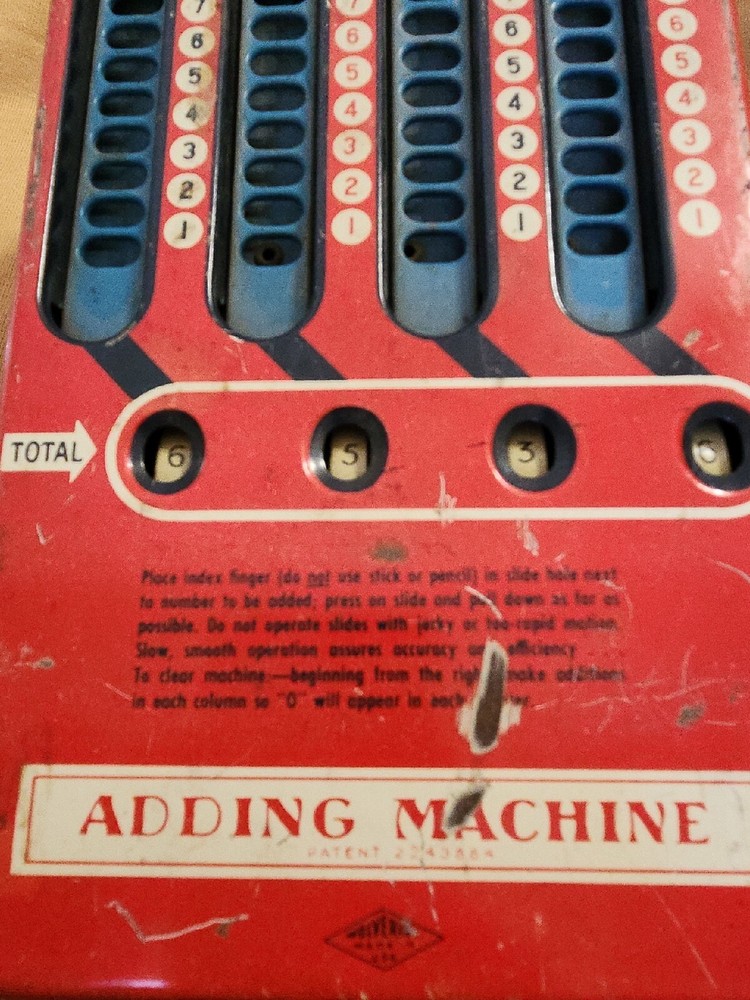 Vintage Wolverine brand - adding machine