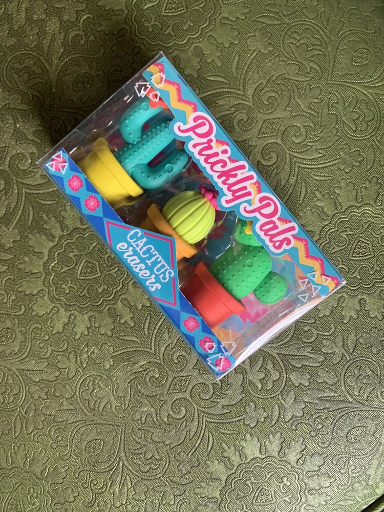 Prickly Pals Cactus Erasers