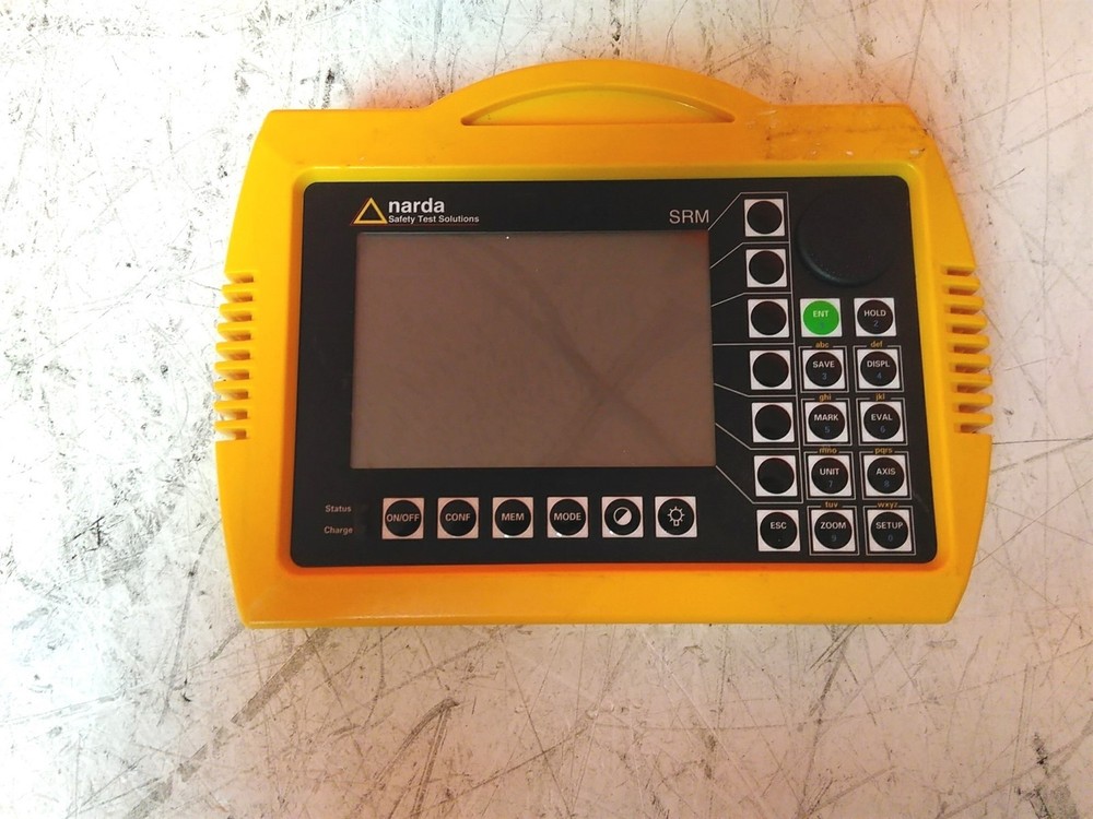 Defective Narda SRM-3000 100kHz - 3GHz Basic Unit Radiation Meter AS-IS