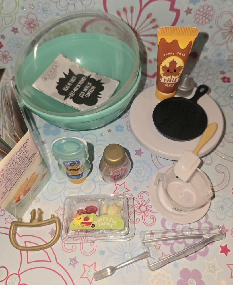 MGA Miniverse Make it Mini from Scratch Series 2 Mini Bear Choco Pancakes HTF