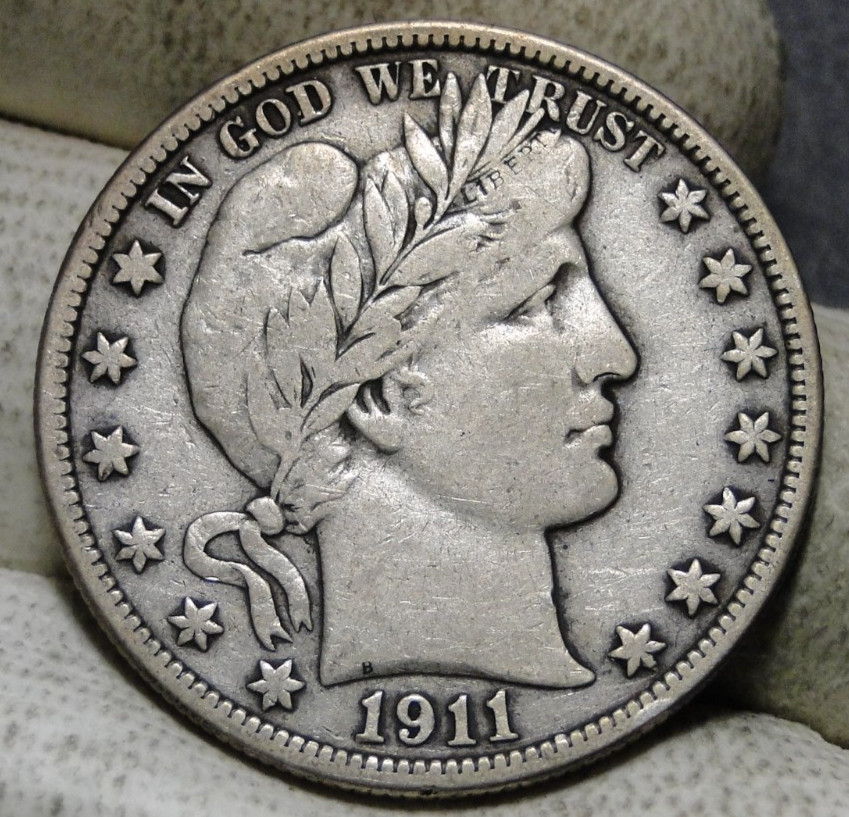 1911 Barber Half Dollar