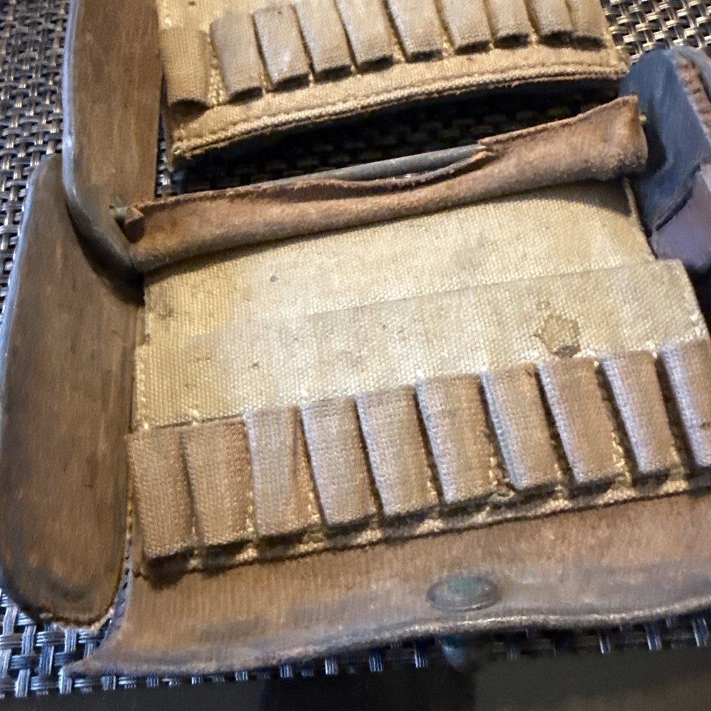 Antique Brown Cartridge Box