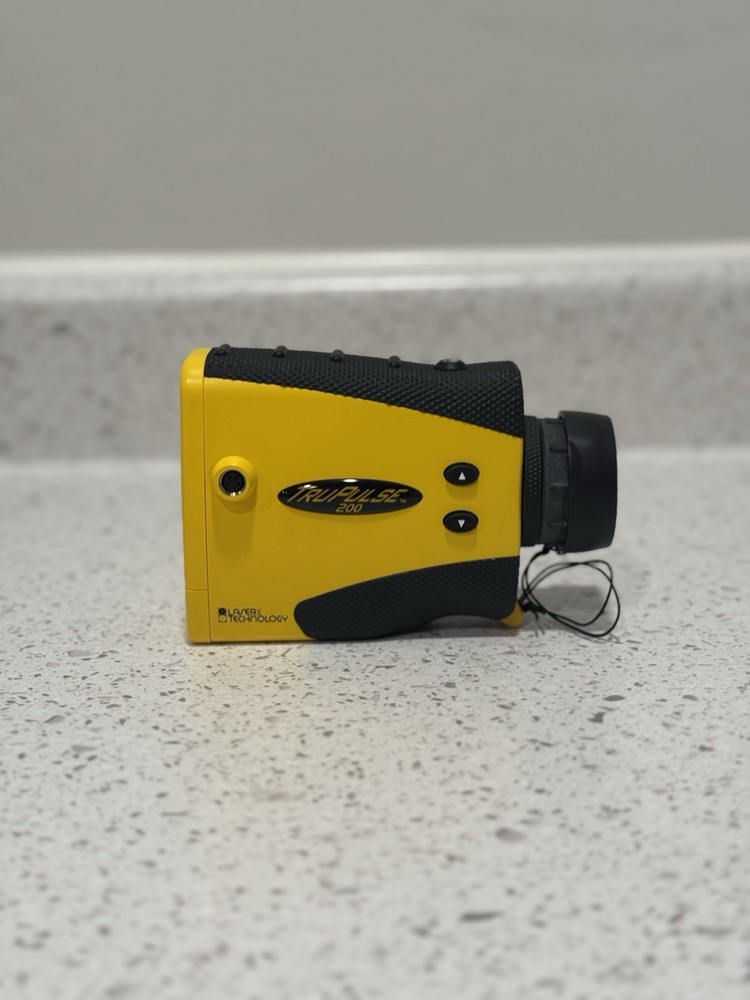 Laser Technology TruPulse 200 Rangefinder Yellow/Black with Case & Field Guide