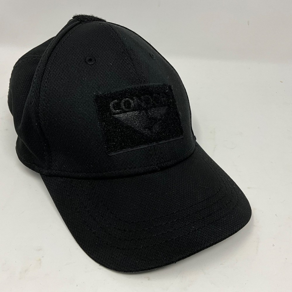 Condor Black Tactical Cap / Hat - Black