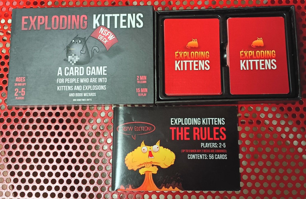 Exploding Kittens: NSFW Deck (2015, Exploding Kittens)