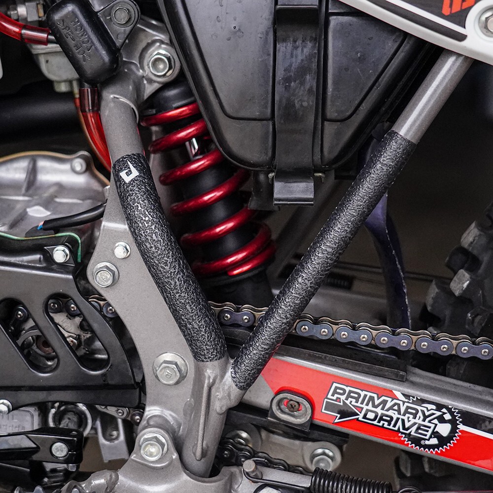 Black Frame Guards 1985-2013 Honda XR100 CRF100 Grip Tape Protectors XR CRF 100